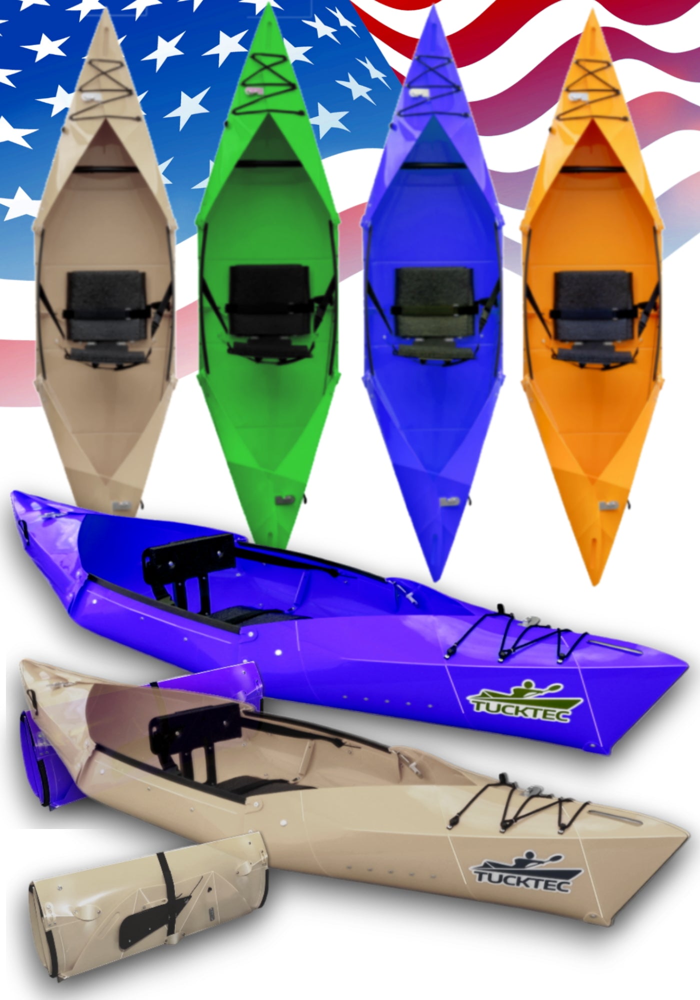 Folding Kayaks 2 for $650