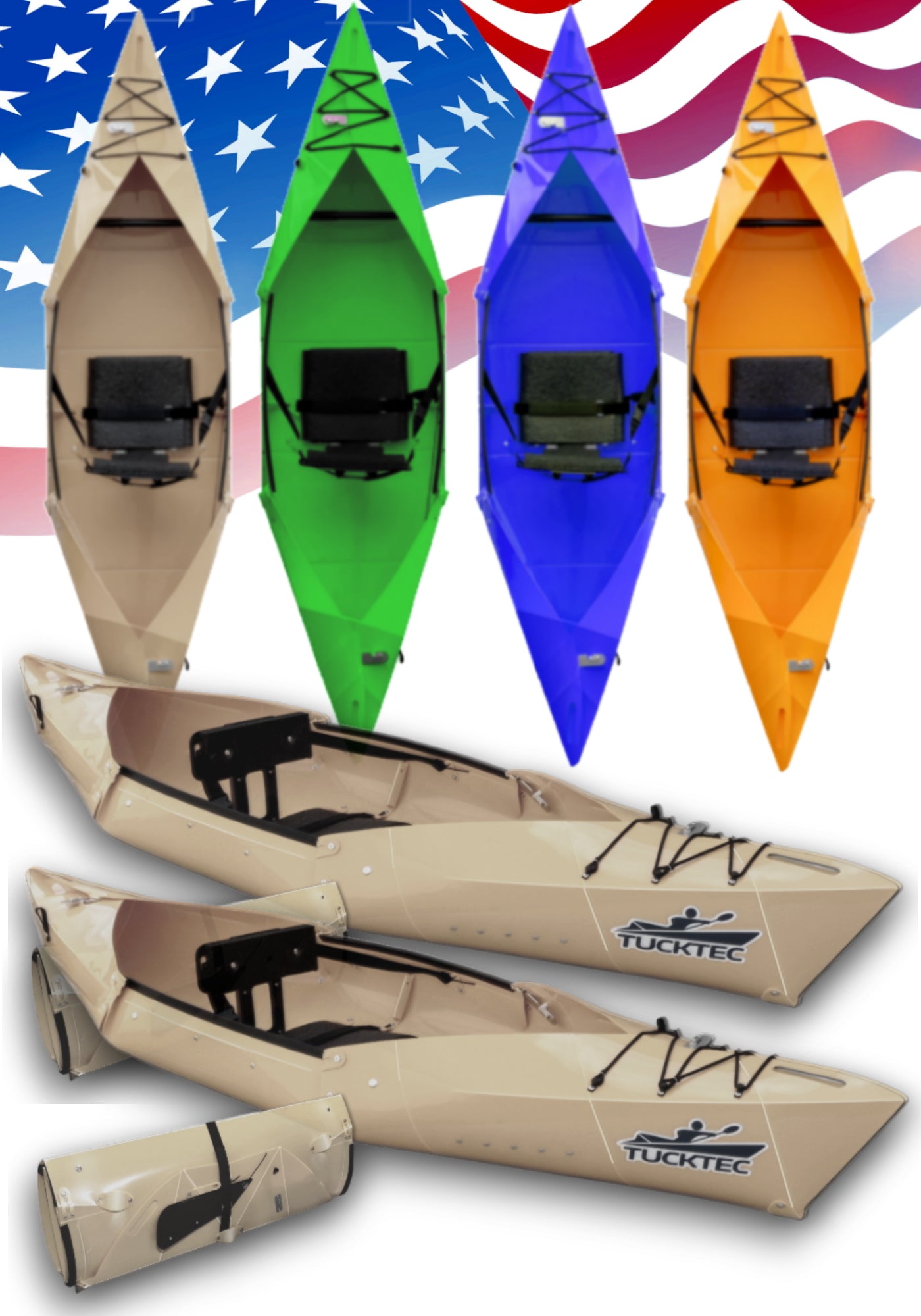 Folding Kayaks 2 for $650