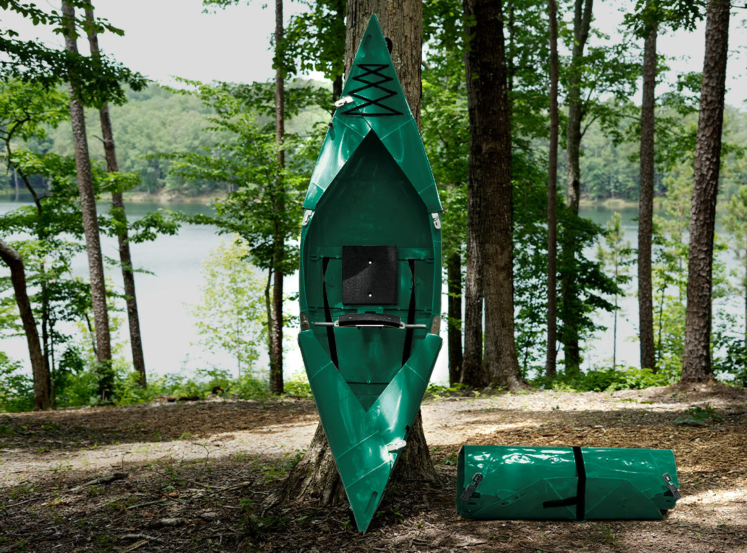 USED - Tucktec Folding Kayak | Solid Hard-Shell foldable | 2 minute assembly