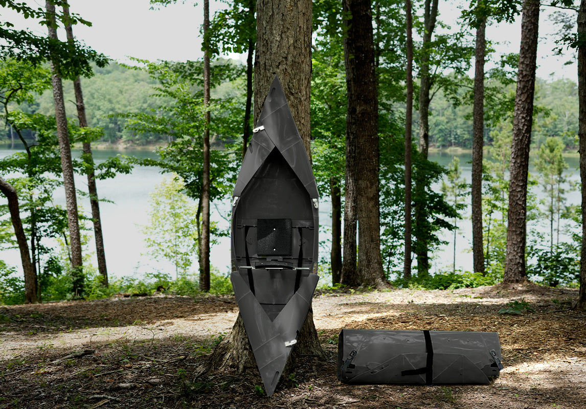 Tucktec Foldable Kayak| Origami - 2 minute assembly | Folding Portable Kayak 8 foot Jr.