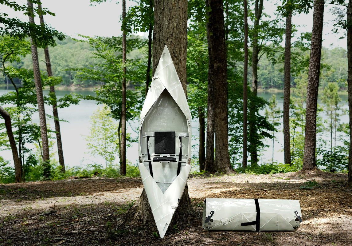 Tucktec Foldable Kayak| Origami - 2 minute assembly | Folding Portable Kayak 8 foot Jr.