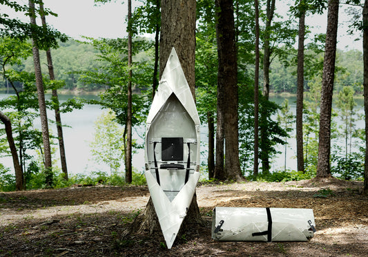 Tucktec Foldable Kayak| Origami - 2 minute assembly | Folding Portable Kayak 8 foot Jr.