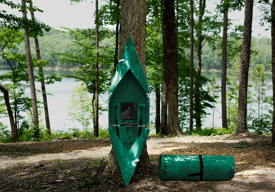 Tucktec Foldable Kayak| Origami - 2 minute assembly | Folding Portable Kayak 8 foot Jr.