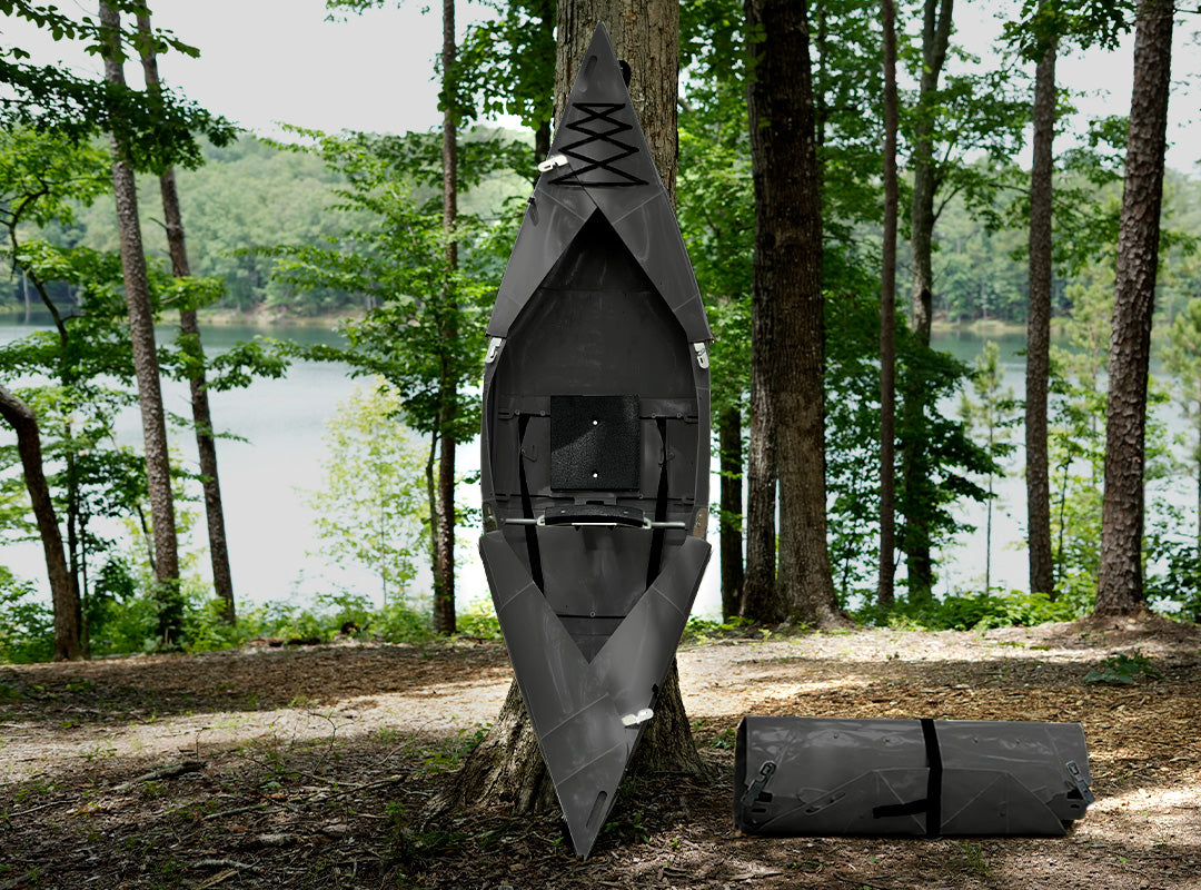 USED - Tucktec Folding Kayak | Solid Hard-Shell foldable | 2 minute assembly