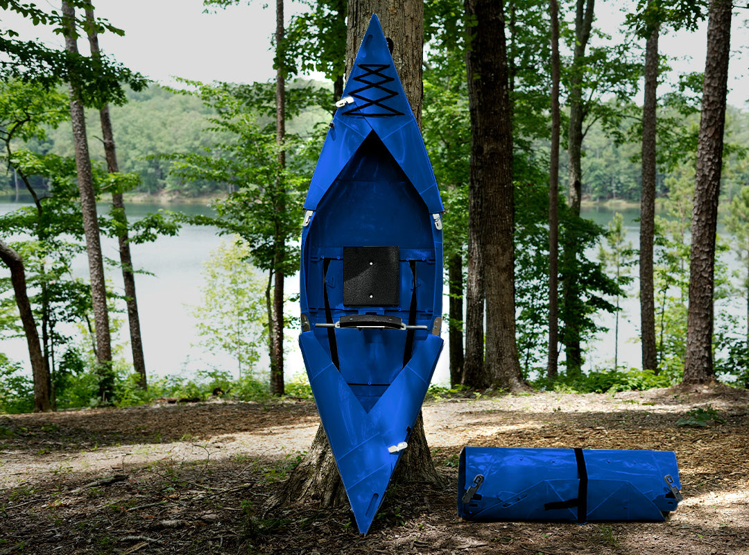 USED - Tucktec Folding Kayak | Solid Hard-Shell foldable | 2 minute assembly