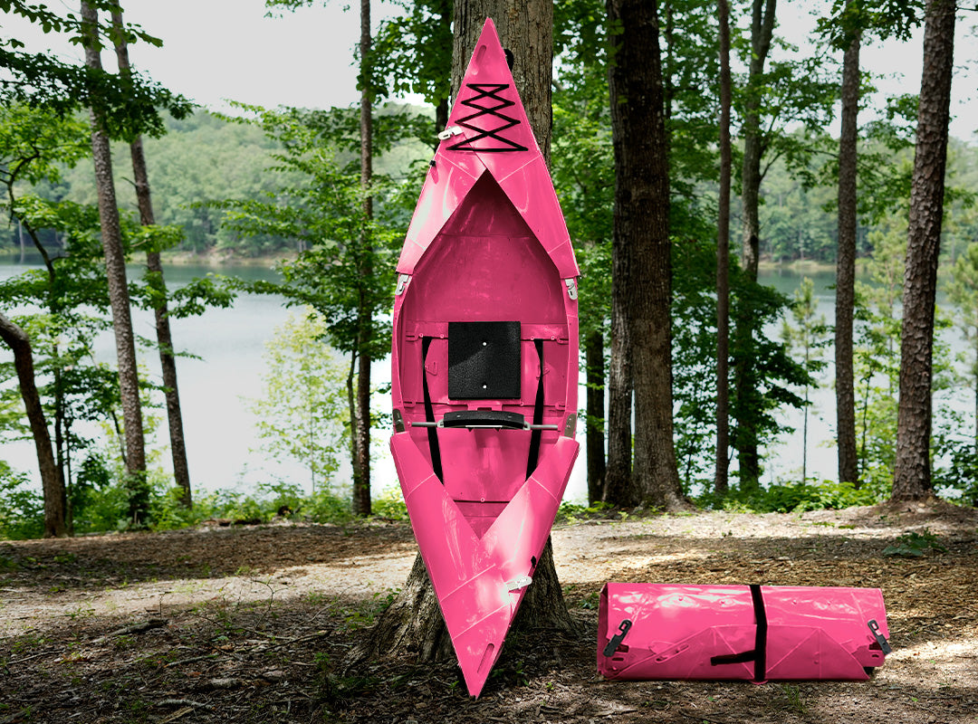 USED - Tucktec Folding Kayak | Solid Hard-Shell foldable | 2 minute assembly