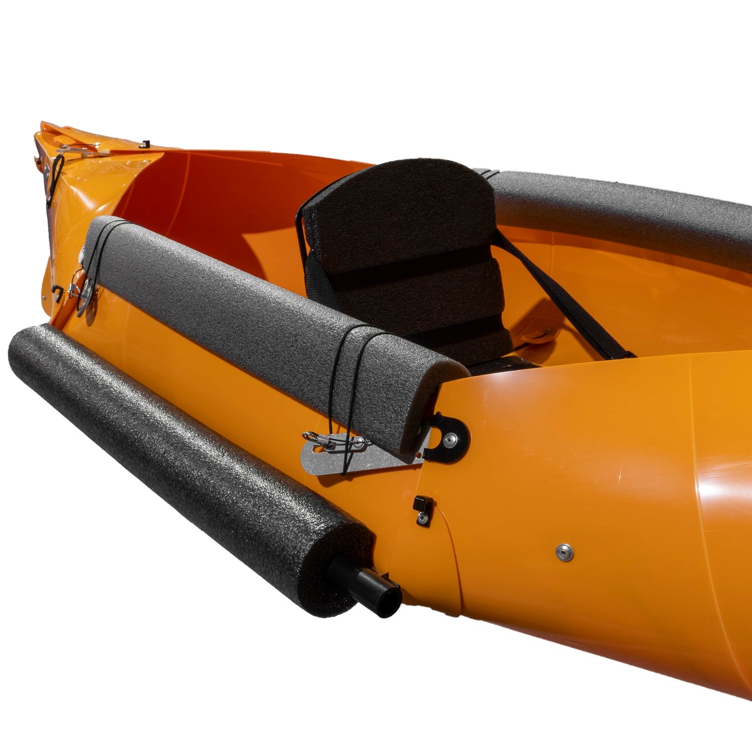 Folding Fishing Kayak Bundle - Kayak with Anchor Cooler and Stabilizer