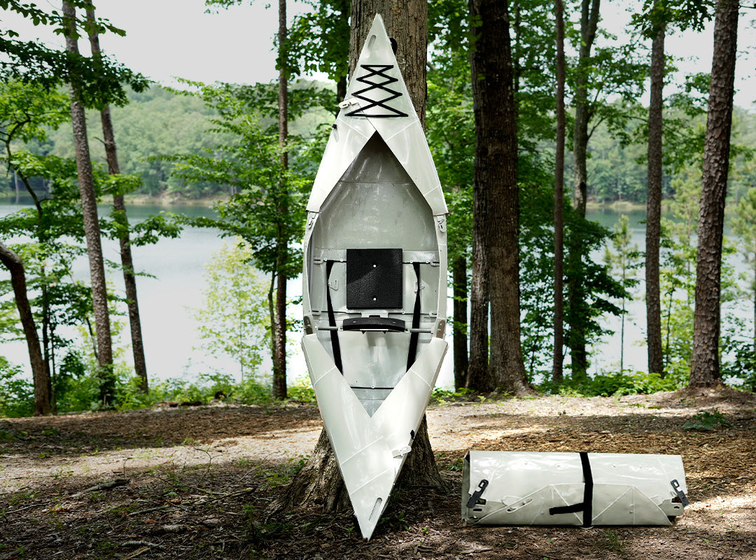 USED - Tucktec Folding Kayak | Solid Hard-Shell foldable | 2 minute assembly